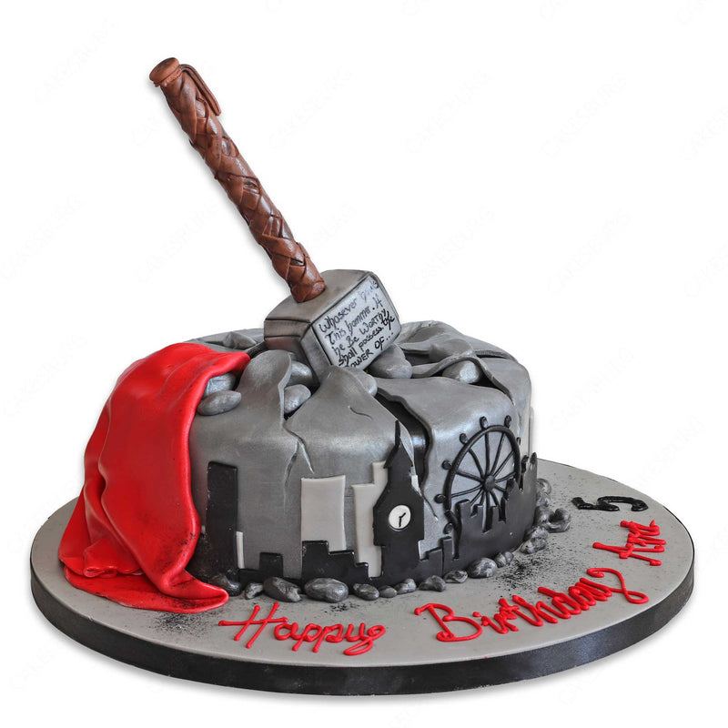 Thor's Hammer Cake