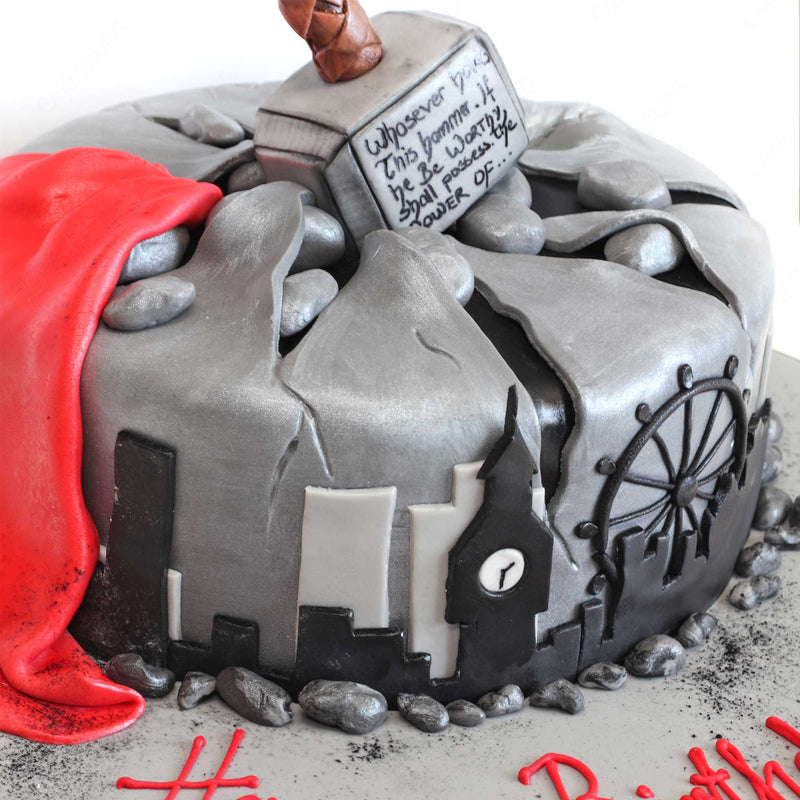 Thor's Hammer Cake