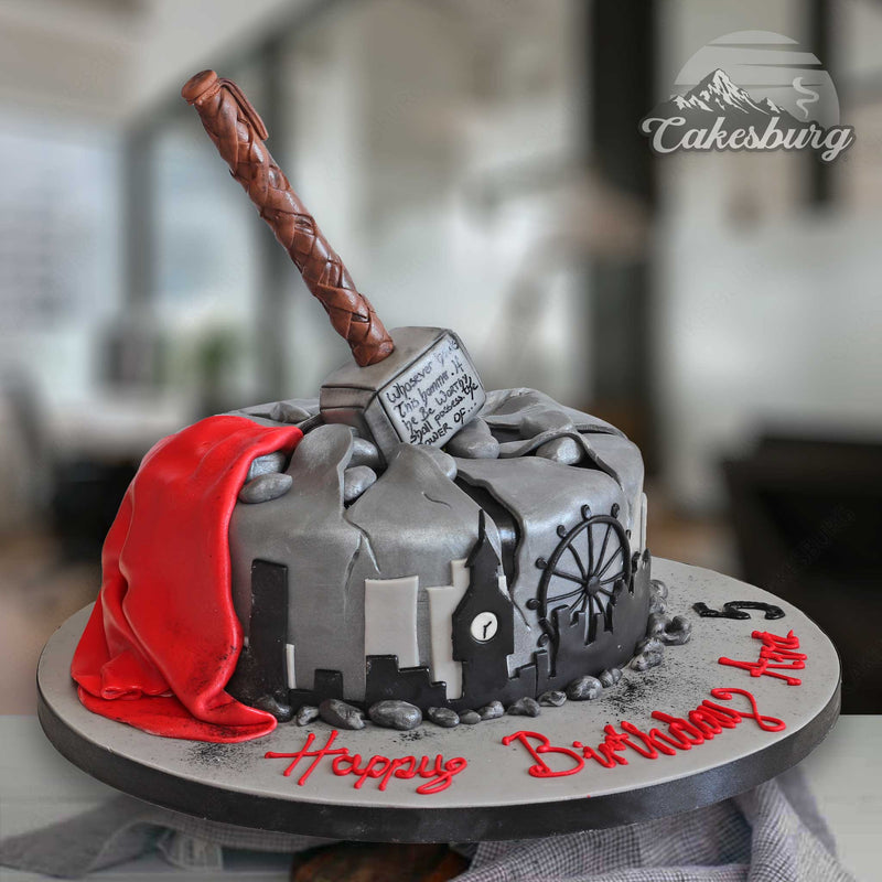 Thor's Hammer Cake