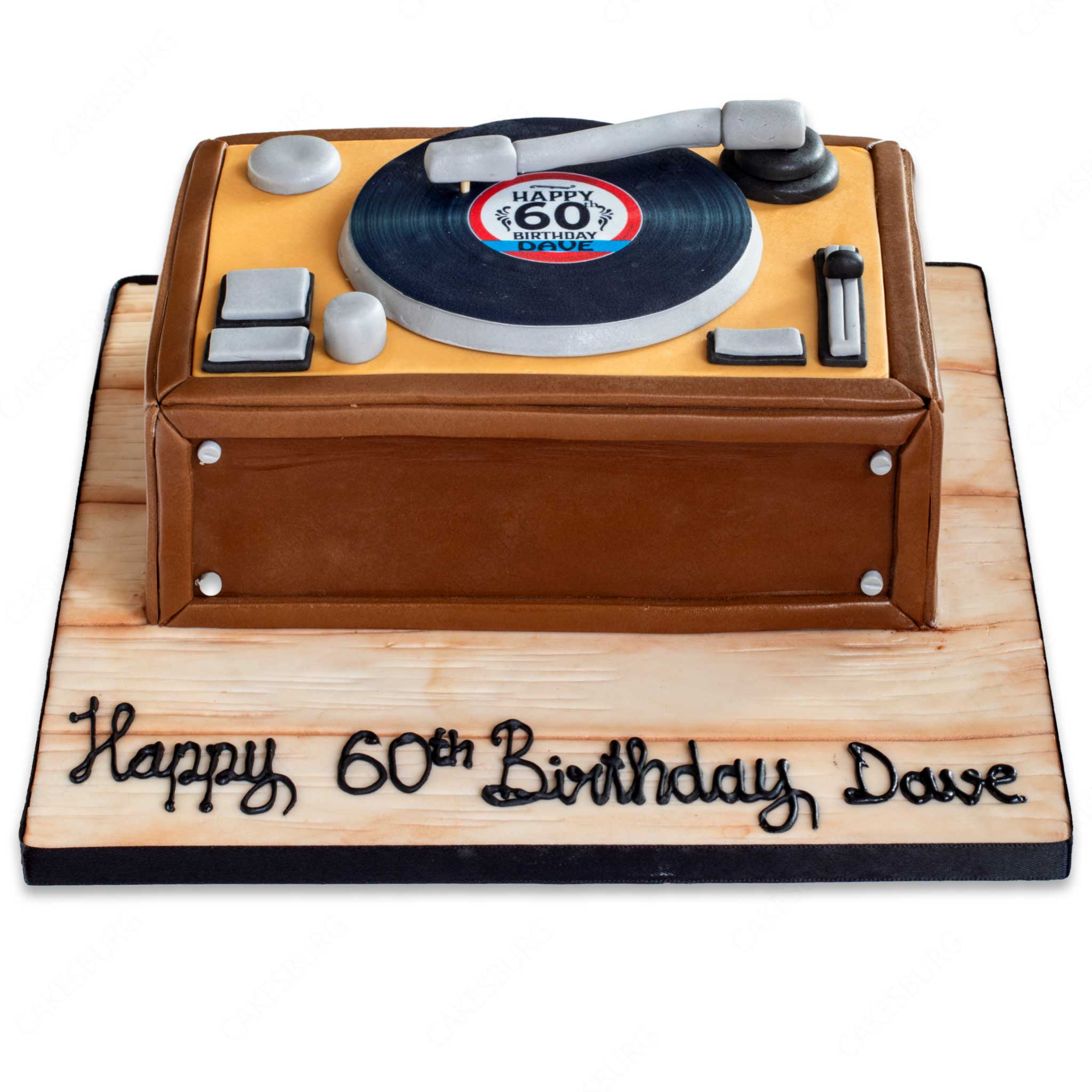 Audiophile Turntable Cake #1