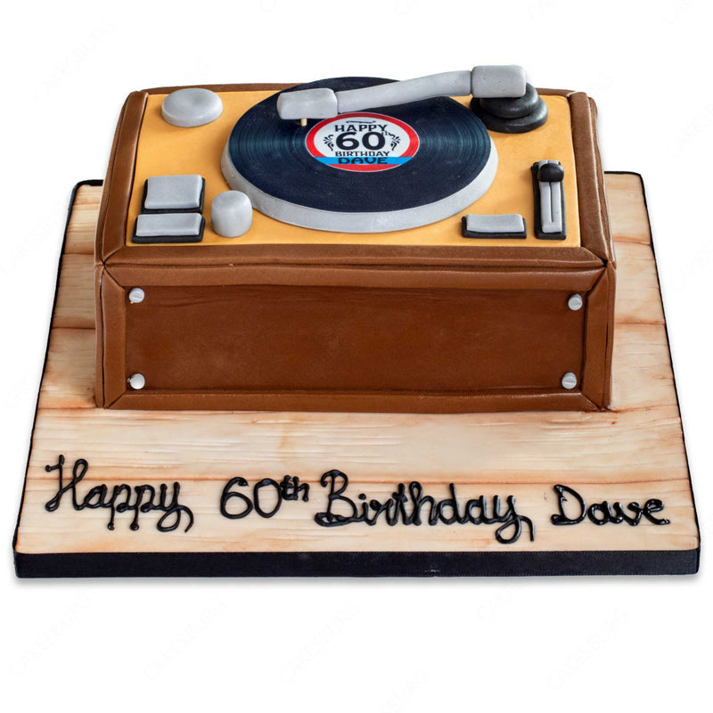 Audiophile Turntable Cake