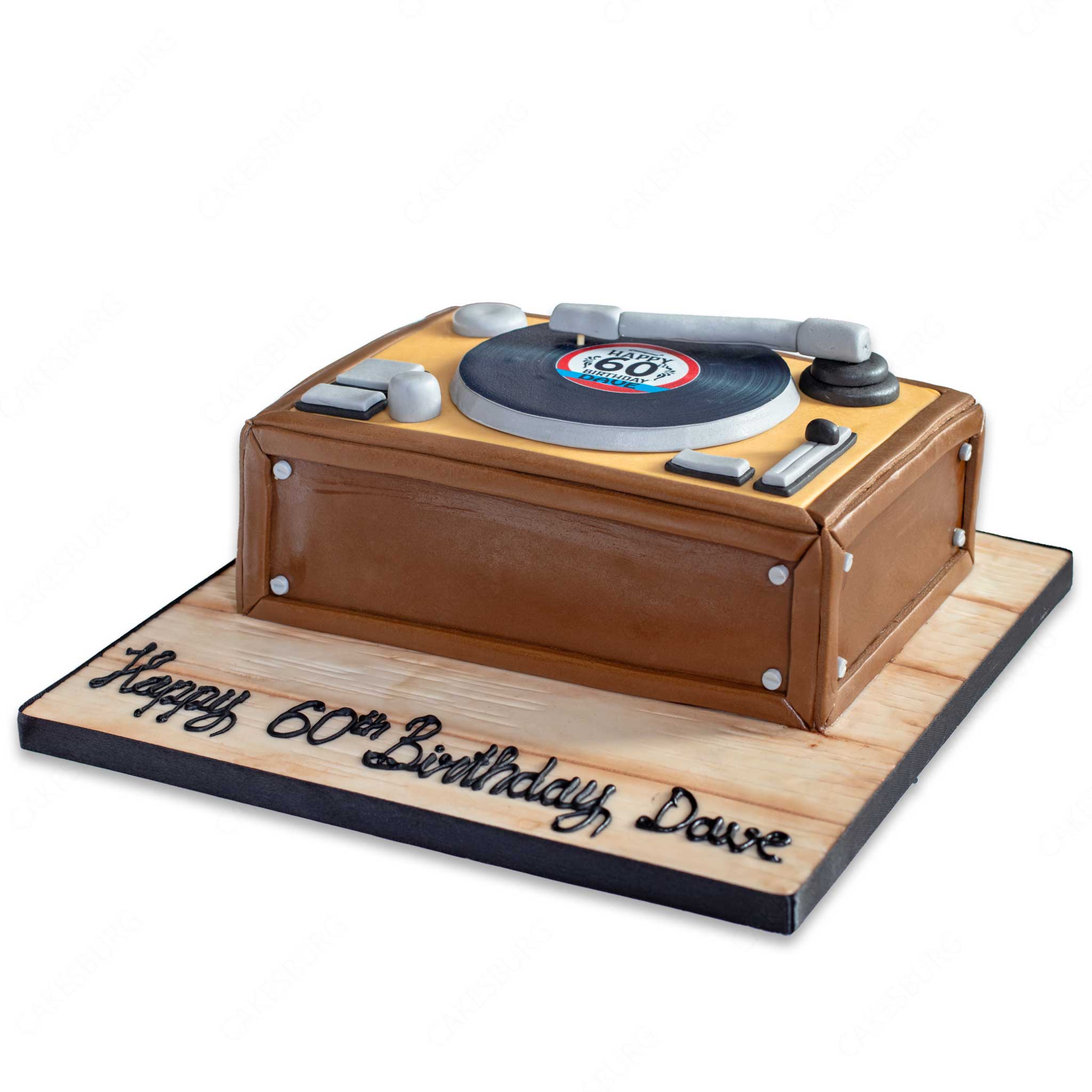 Audiophile Turntable Cake #1