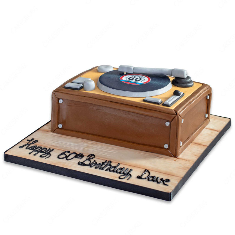 Audiophile Turntable Cake