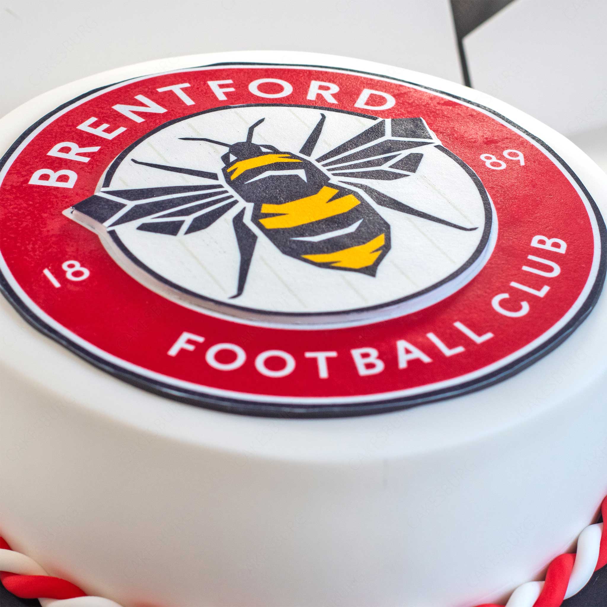 Brentford Football Cake