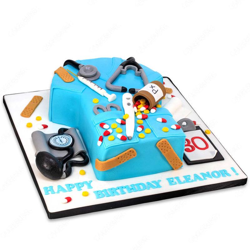 Doctor/Paramedic Uniform Cake