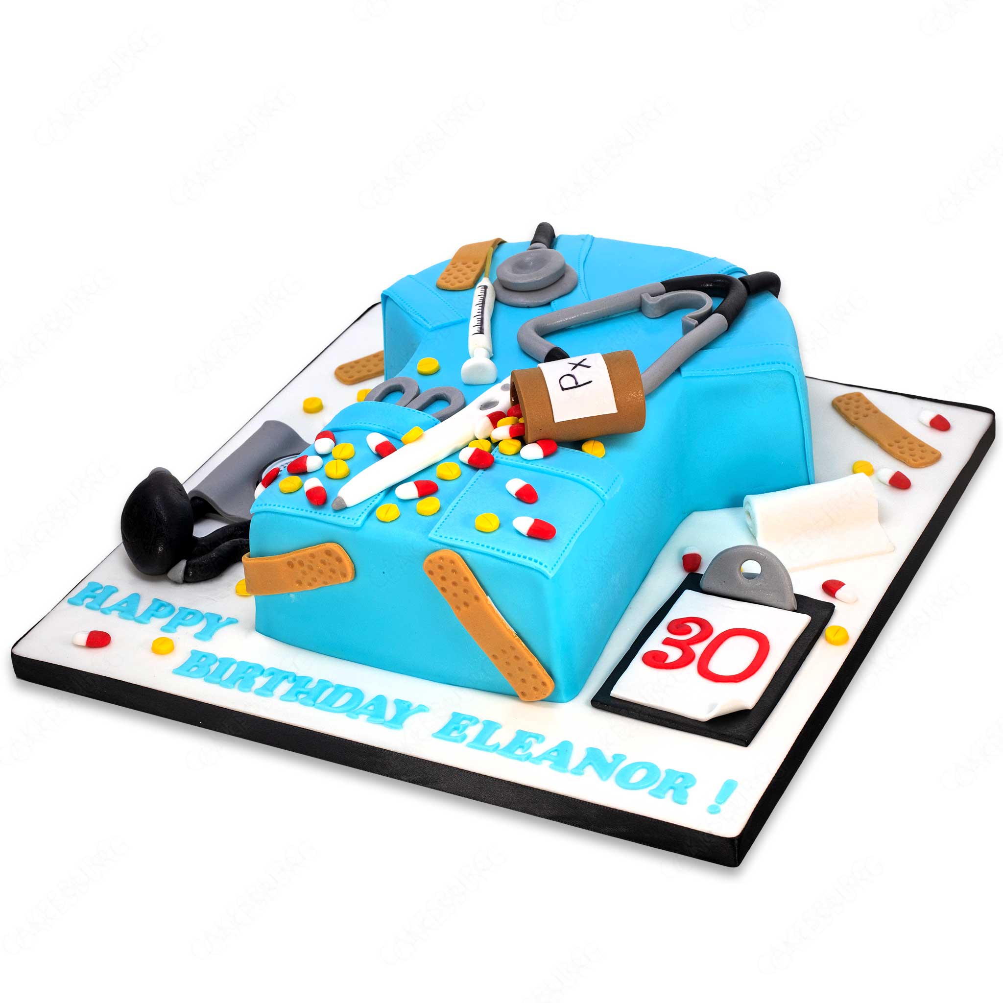 Doctor/Paramedic Uniform Cake