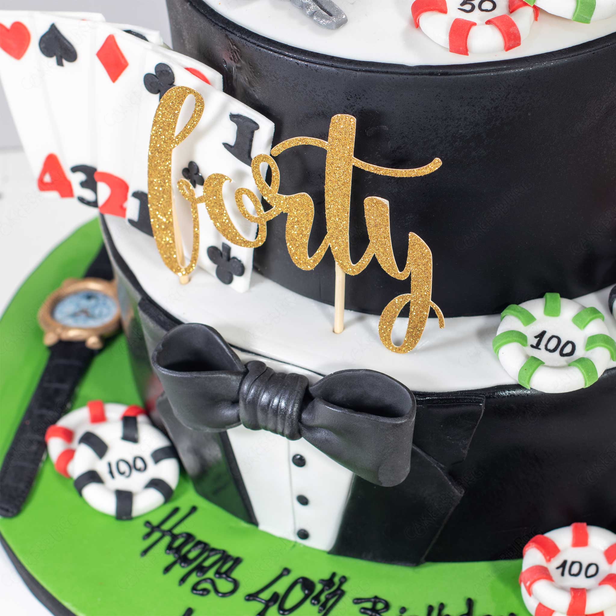 Vegas Casino Cake