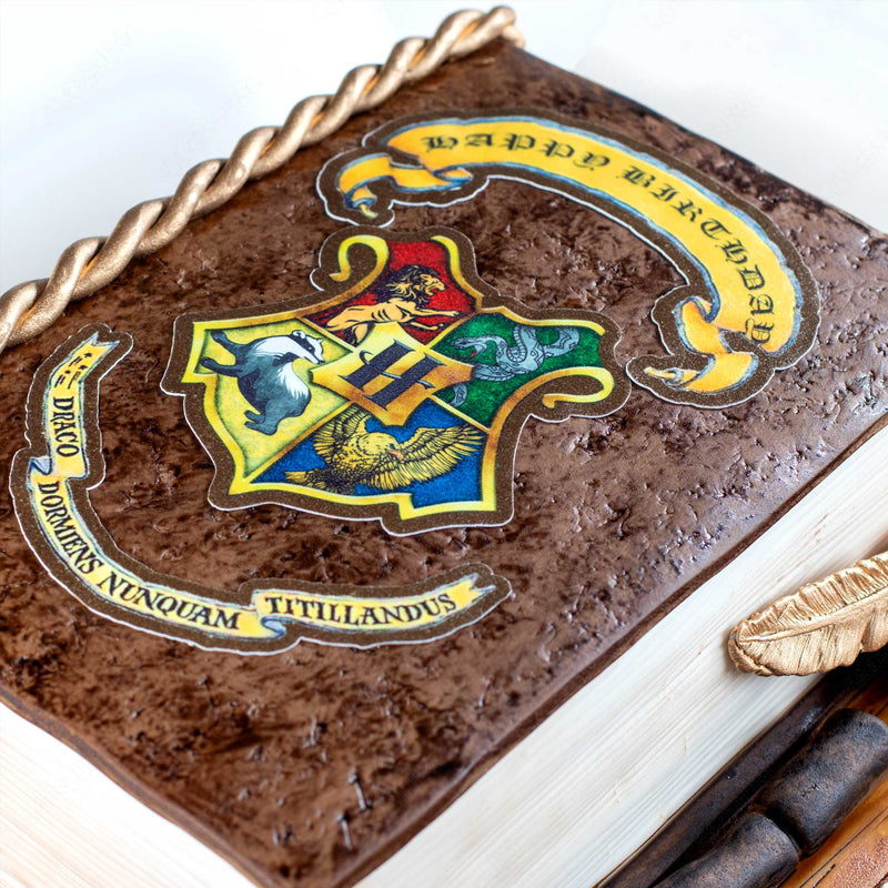 Harry Potter Novel Book Cake