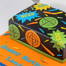 Laser Tag Party Cake