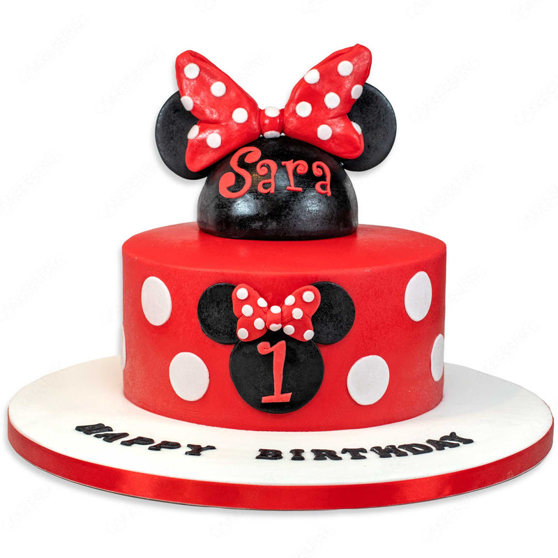 Minnie Mouse Clubhouse Cake | Lil' Miss Cakes
