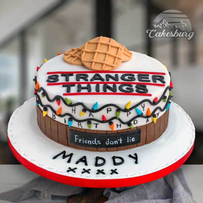 Stranger Things Cake