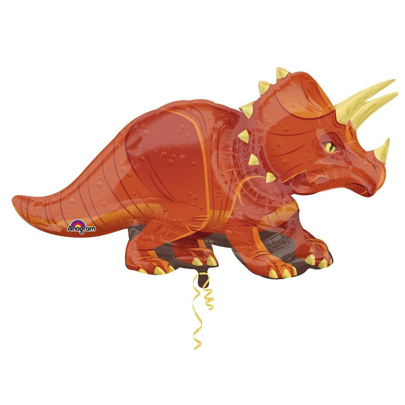 42" Triceratops Super Shape Balloon (HELIUM FILLED)