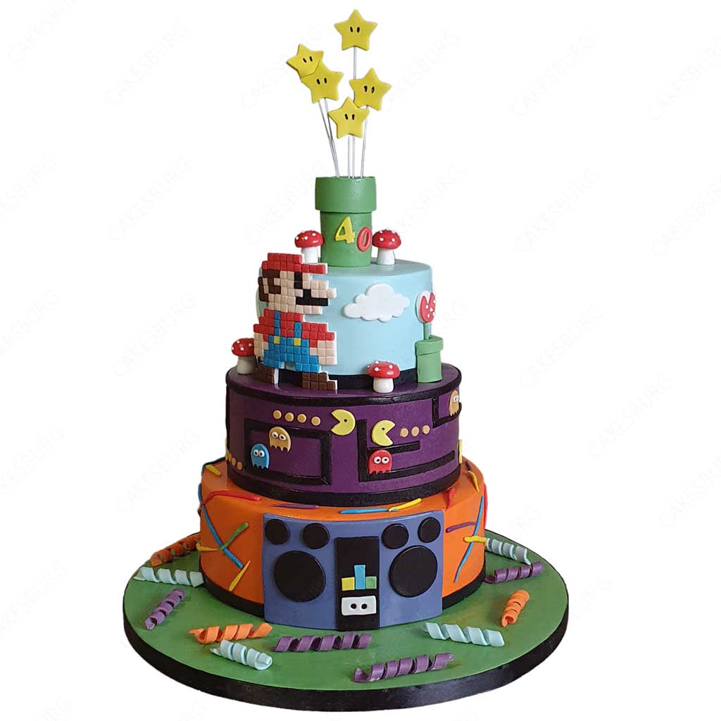 80s & 90s Fashion Cake #2