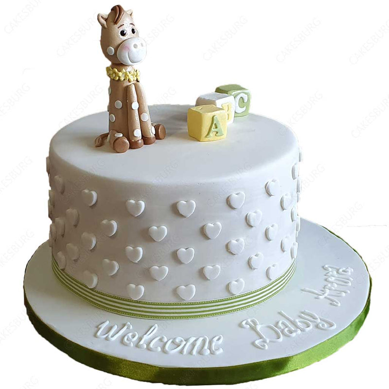 Giraffe ABC Cake