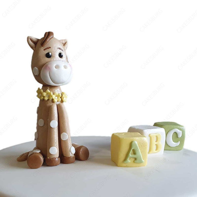 Giraffe ABC Cake
