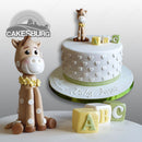 Giraffe ABC Cake