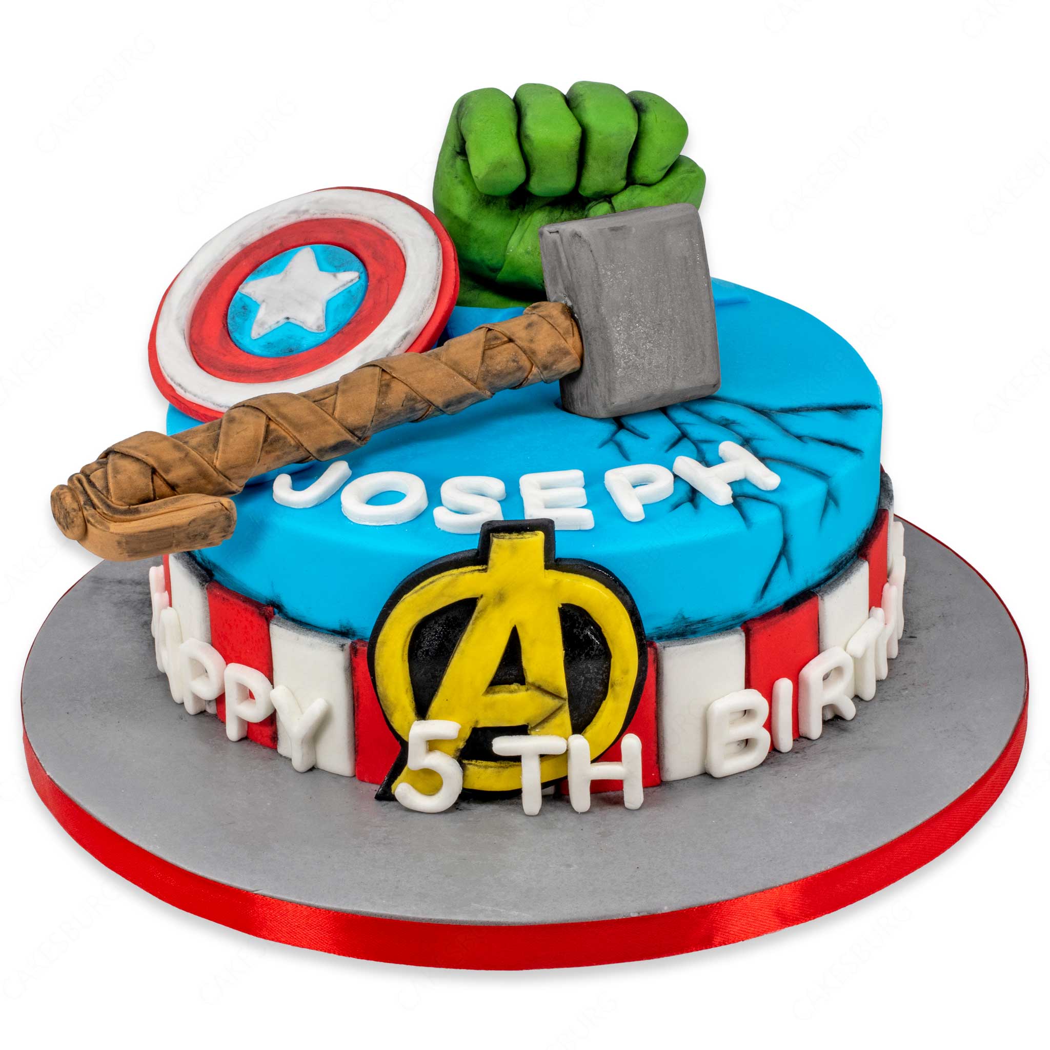 Super Heroes Cake #1 - [TOP SELLER]