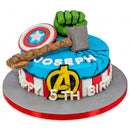 Super Heroes Cake