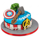 Super Heroes Cake