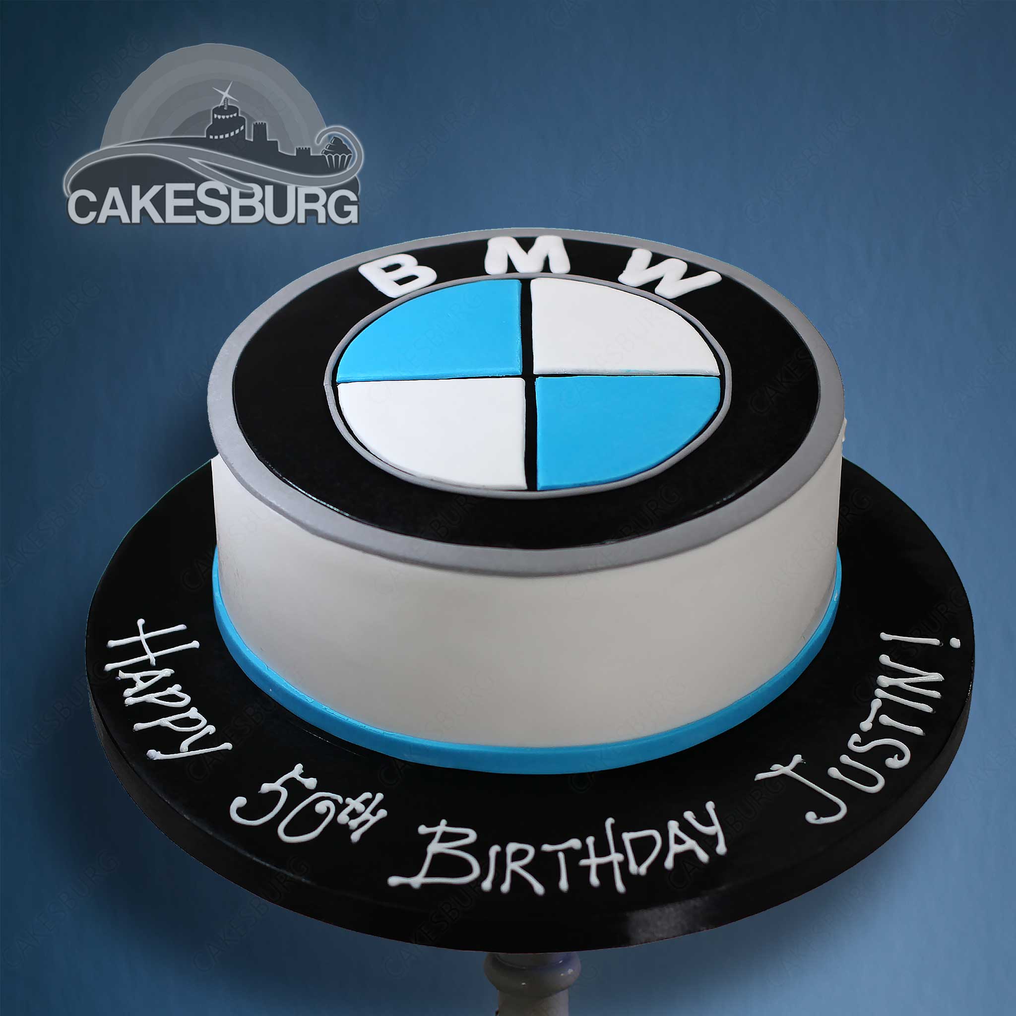 BMW cake | Bmw cake, Birthday cake for husband, Rose cake pops