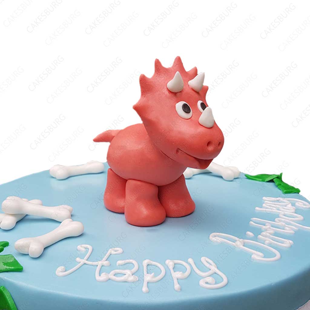 Baby Dinosaur Cake #3