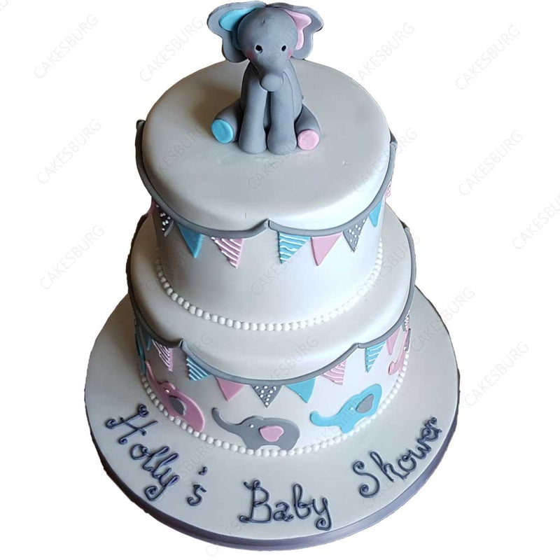 Baby Elephant Cake