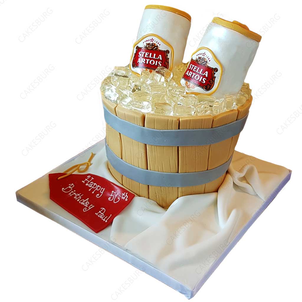 Buy/Send Beer Design Cake Online @ Rs. 4999 - SendBestGift