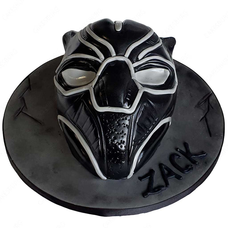 Black Panther Head Cake