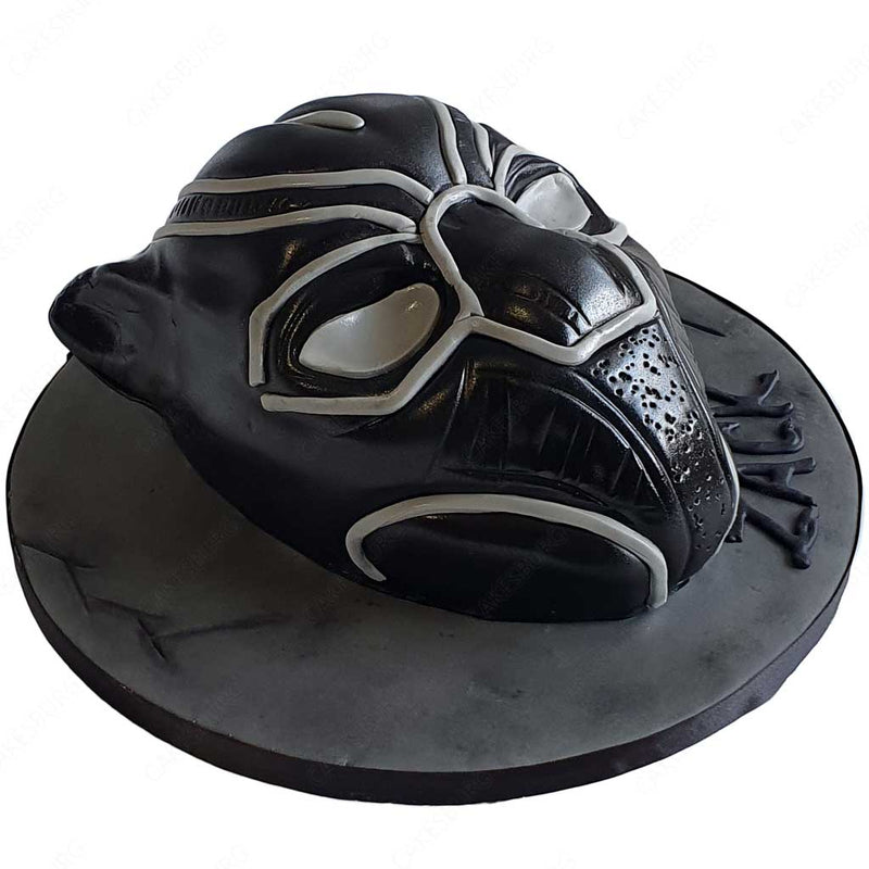Black Panther Head Cake