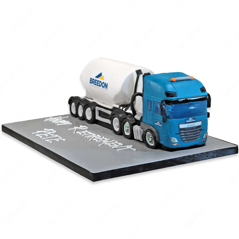 DAF Concrete Truck Cake