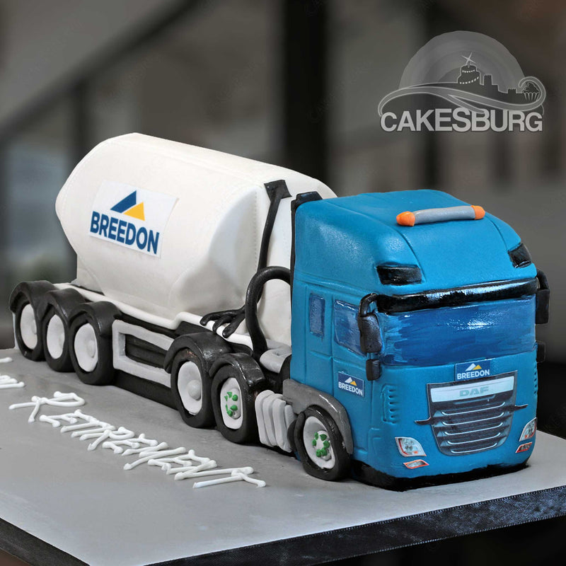 DAF Concrete Truck Cake