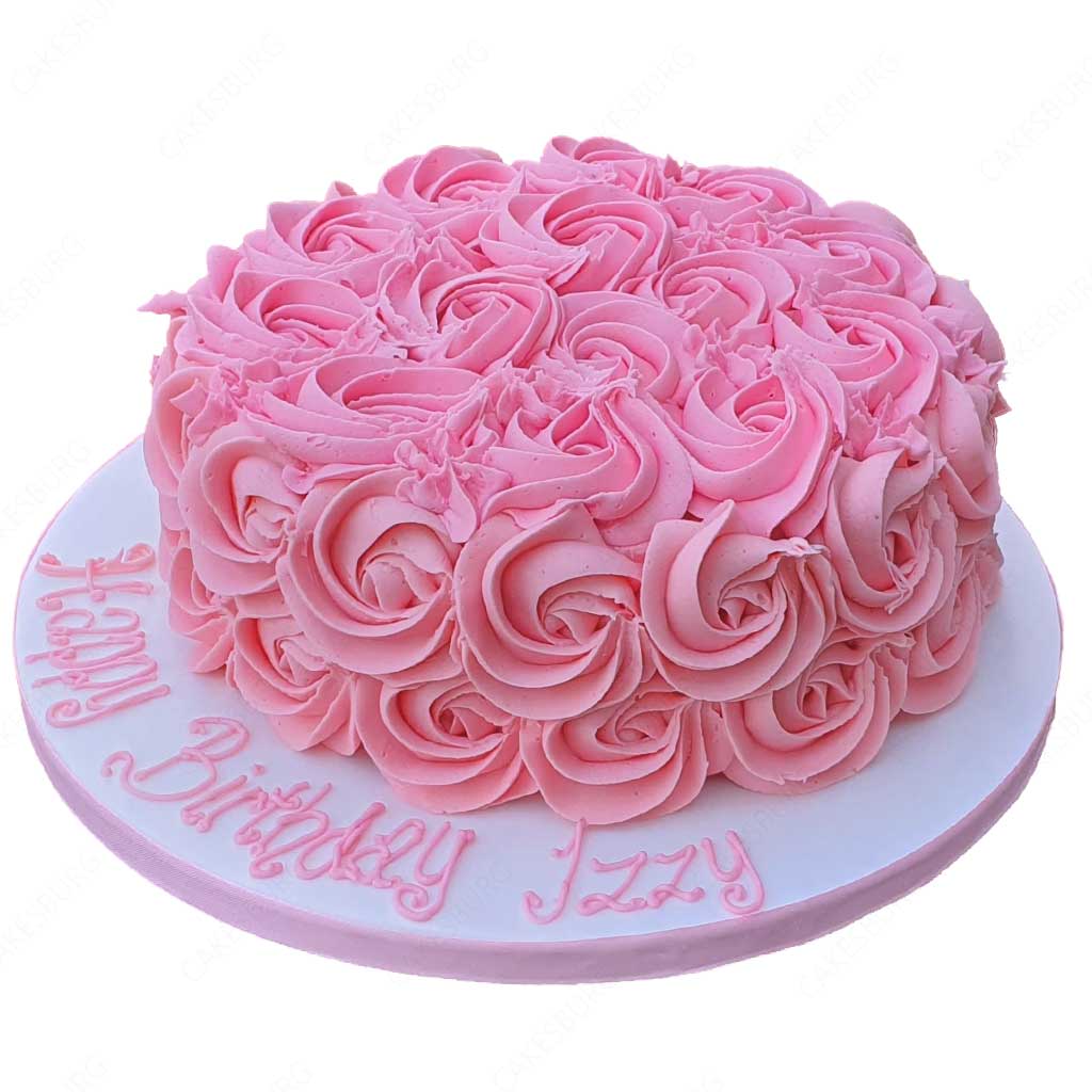 The Joy Shop - Elegant Rosette Cake 🌸 In our Best Selling... | Facebook