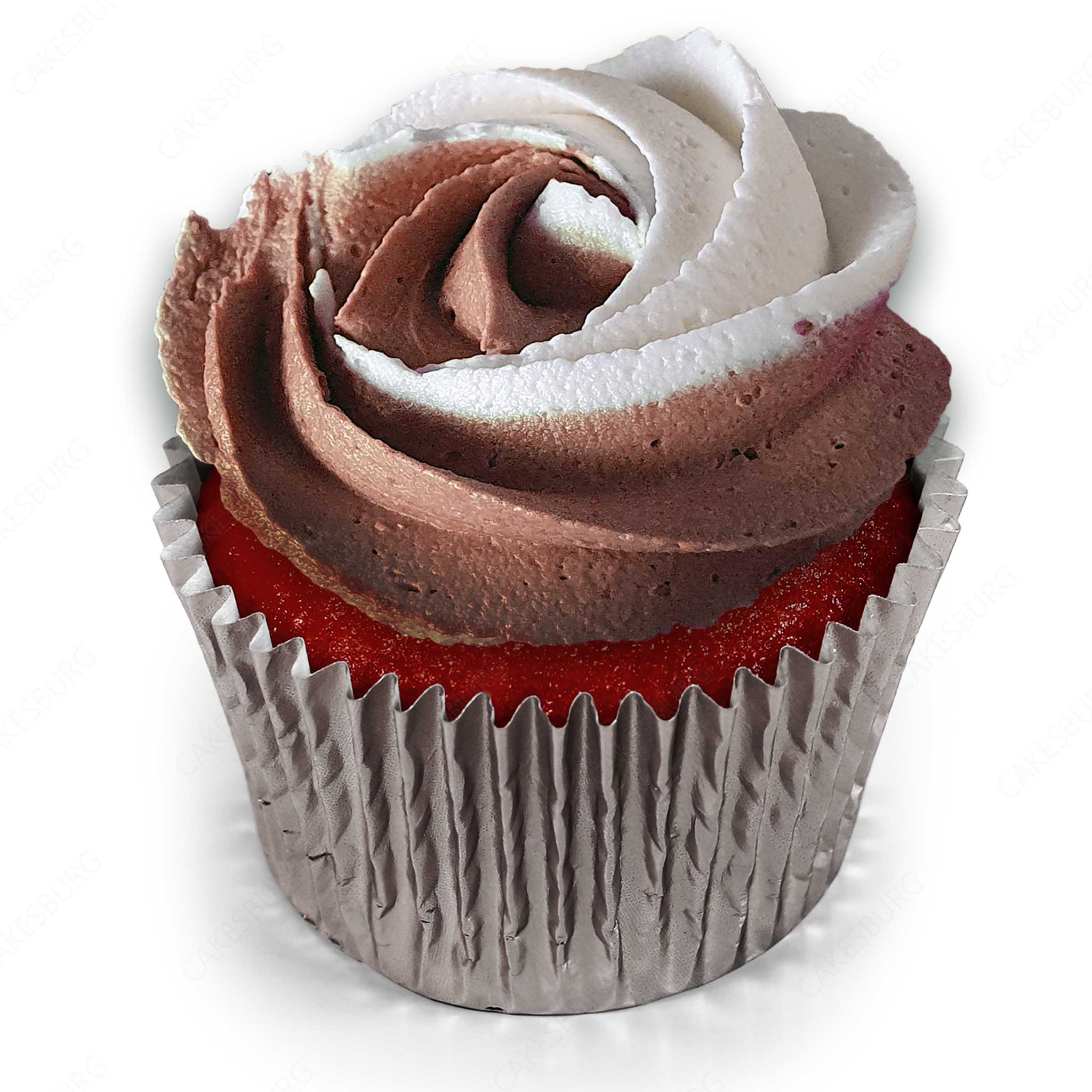 Premium Plain Silk Road Cupcake Box