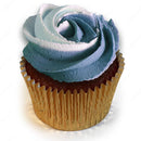 Premium Plain Cold Wave Cupcake Box