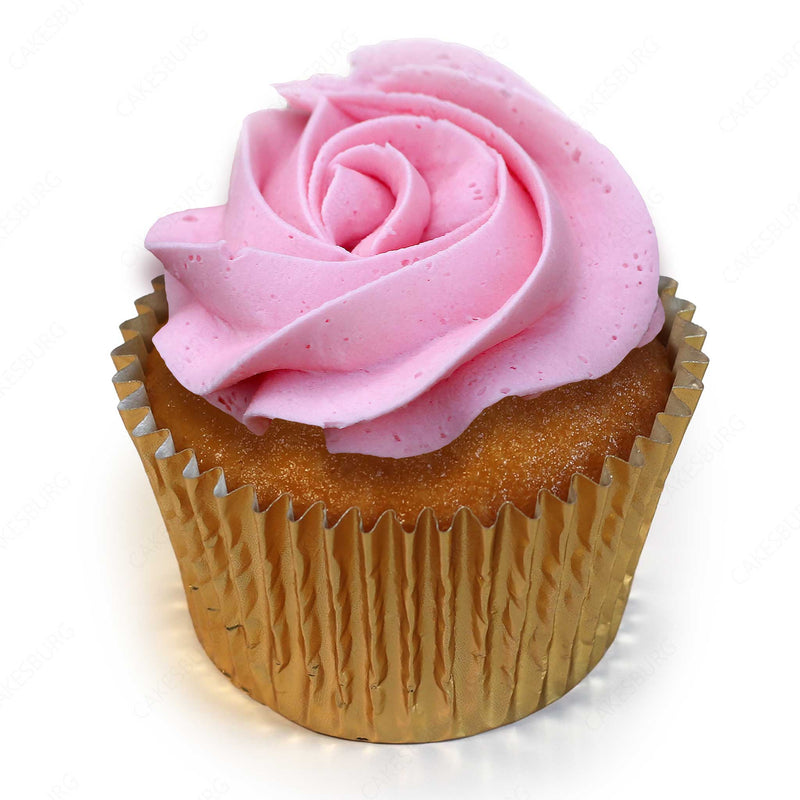 Premium Plain Pink Cupcake Box