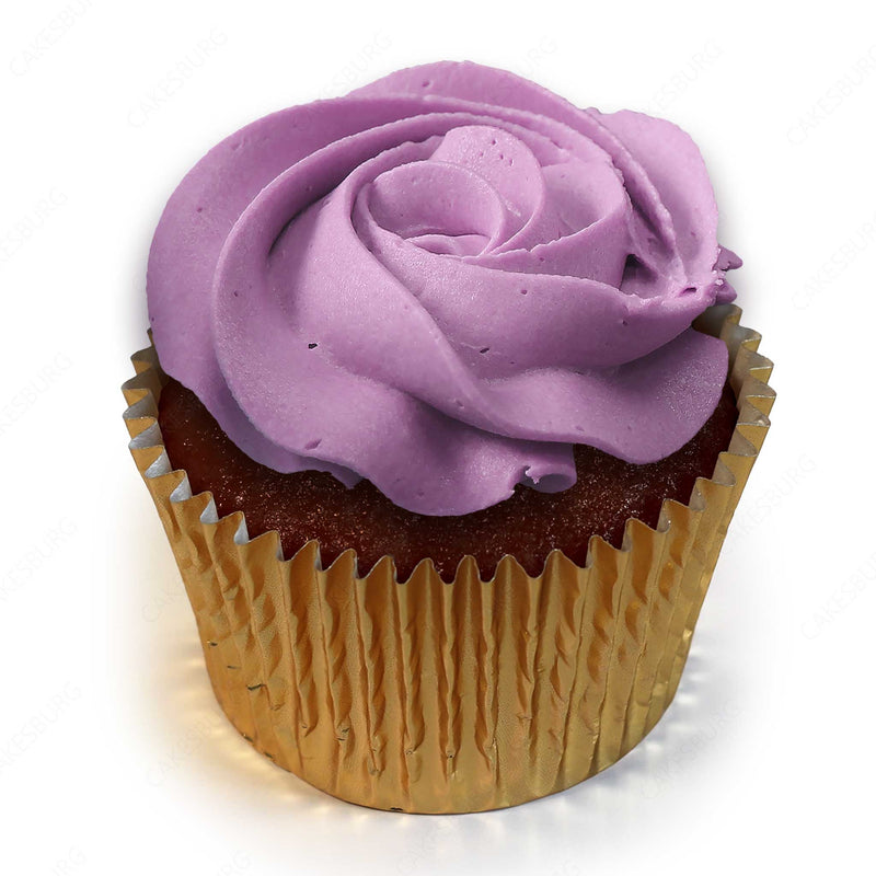 Premium Plain Purple Cupcake Box