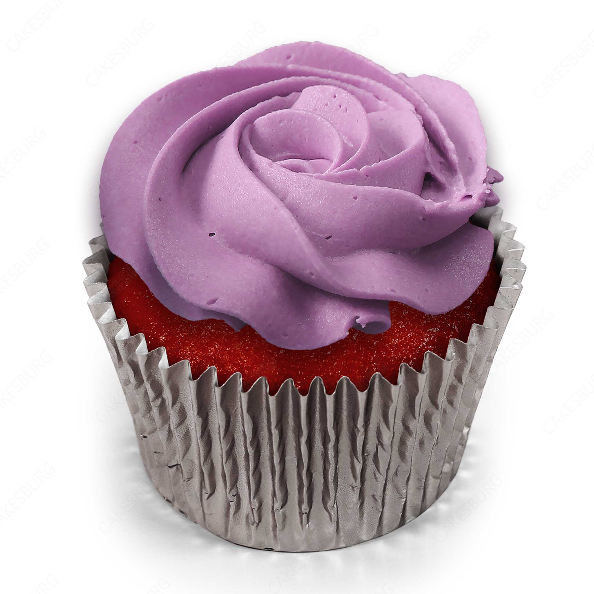 Premium Plain Purple Cupcake Box