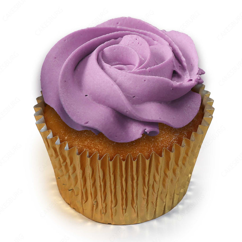 Premium Plain Purple Cupcake Box