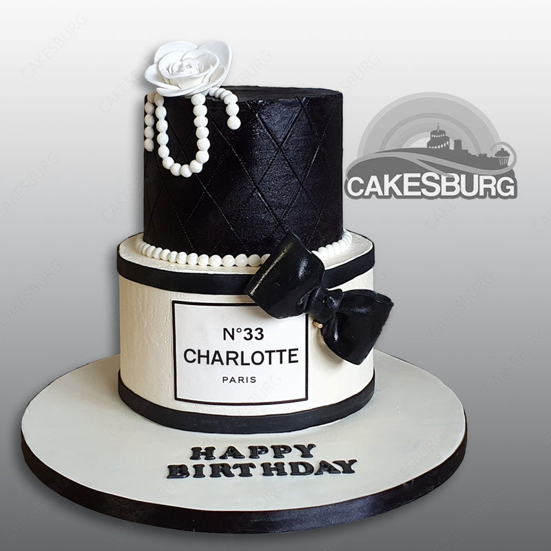 Grand Anniversary Fondant 2 Tier Cake- Order Online Grand Anniversary  Fondant 2 Tier Cake @ Flavoursguru