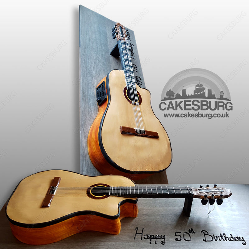 Electro Classical Acoustic Guitar Cake