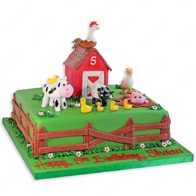 Farm-Themed Birthday Cake | Cake Is Life