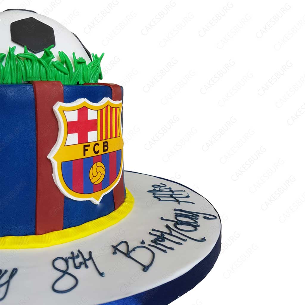 FC Barcelona Photo Cake – Bookmycake