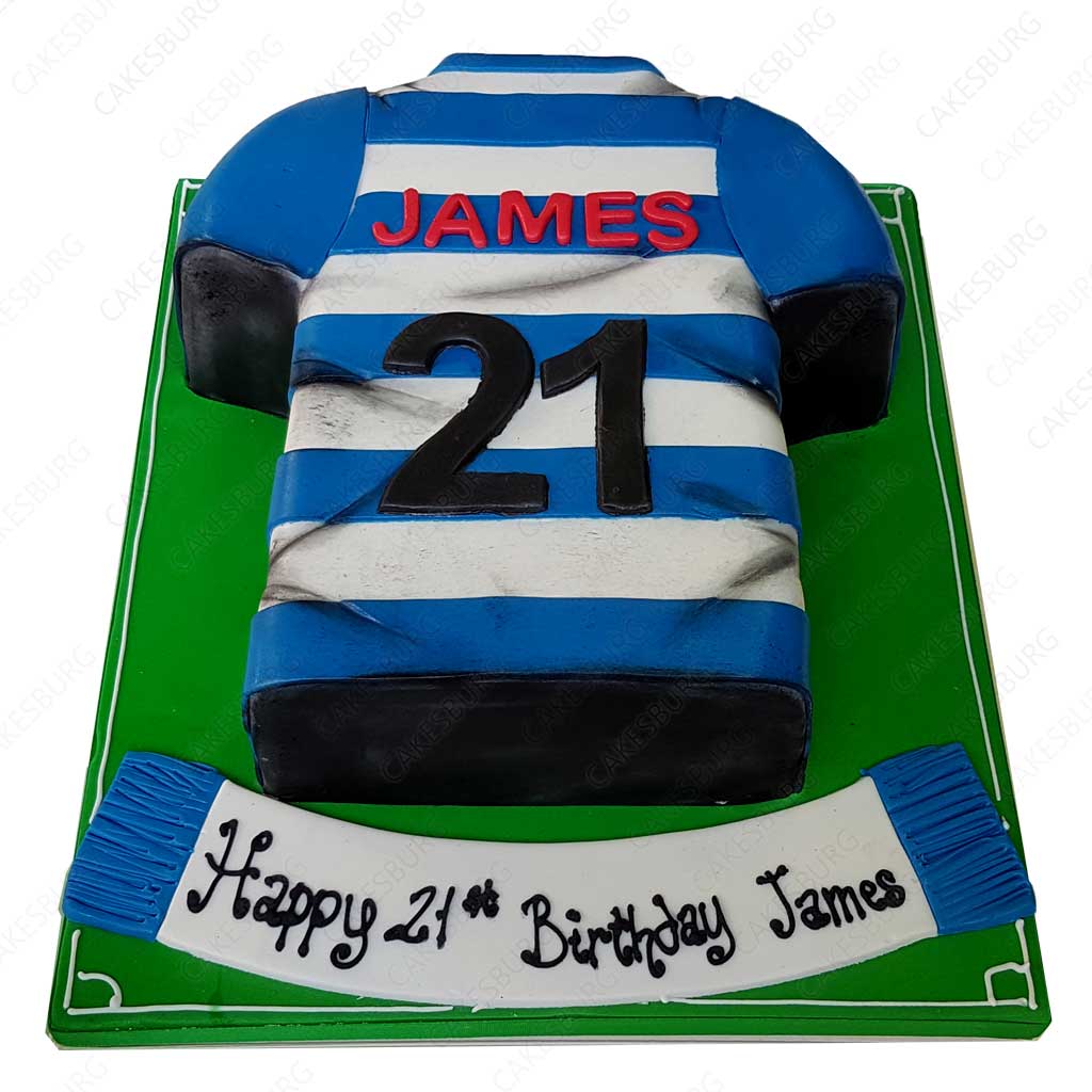 Football Uniform Cake #4