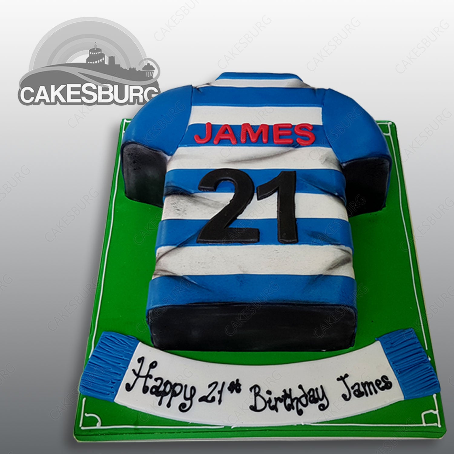 Football Uniform Cake #4