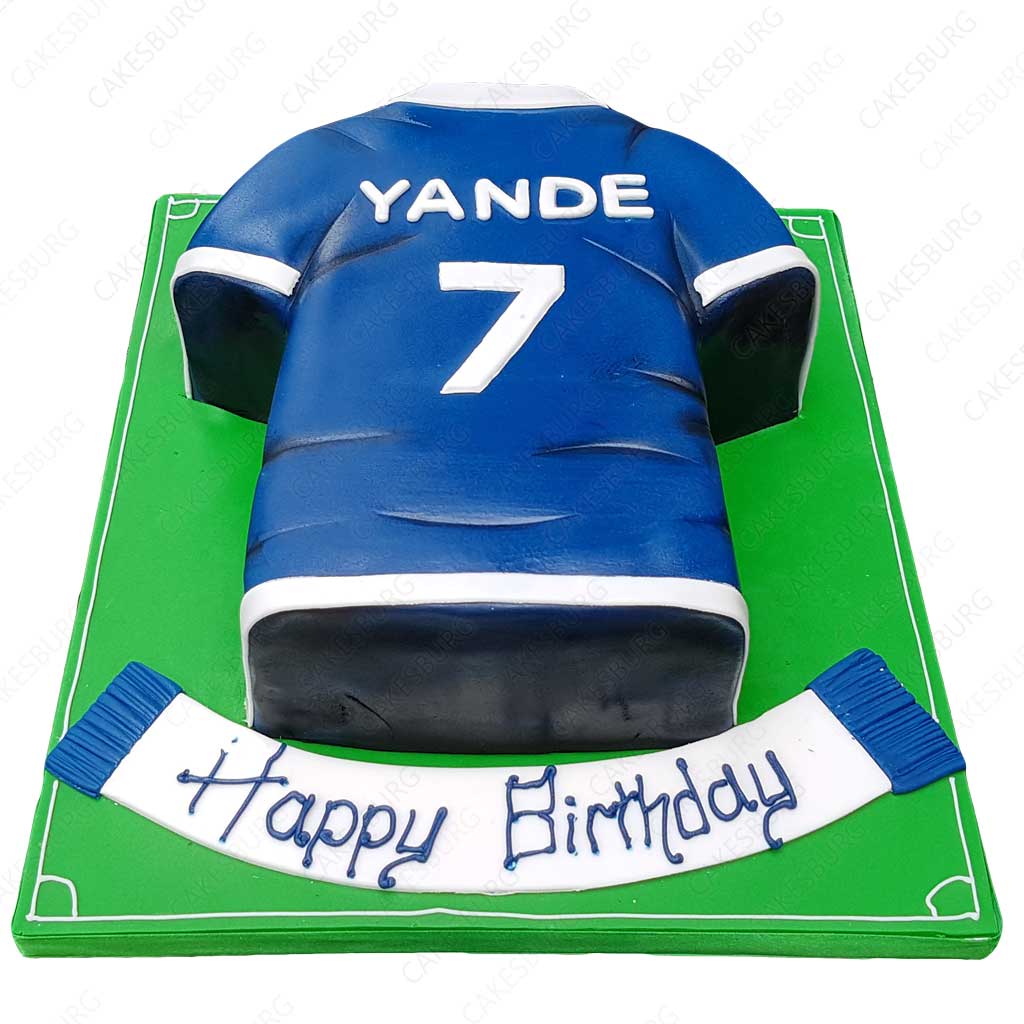 Football Uniform Cake #3