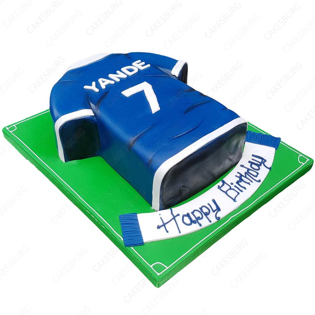 Football Uniform Cake #3