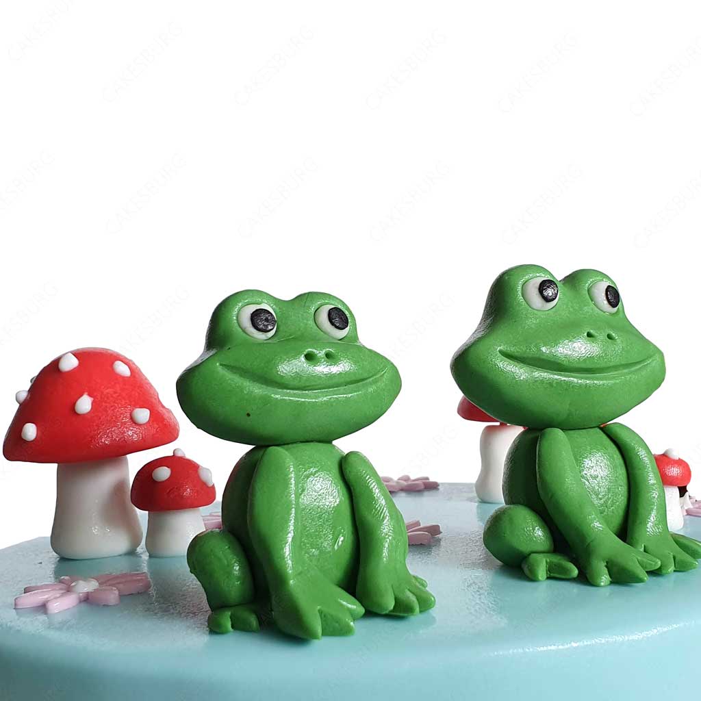 Frog Friends Cake
