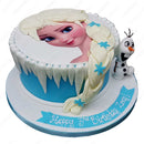 Frozen Elsa Cake