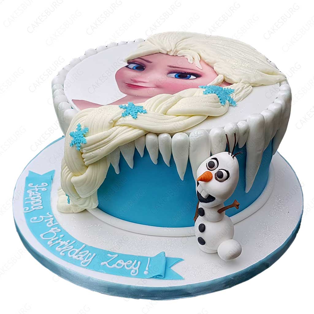 Frozen Elsa Cake #1