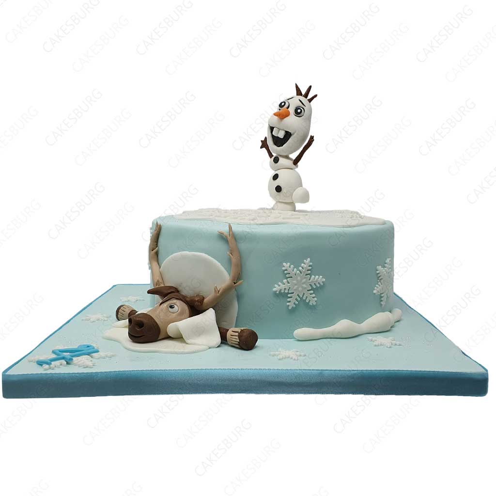Frozen Olaf Cake #1